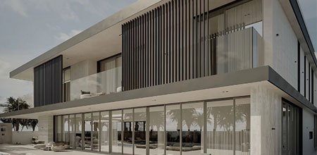 Modern villas in Mauritius