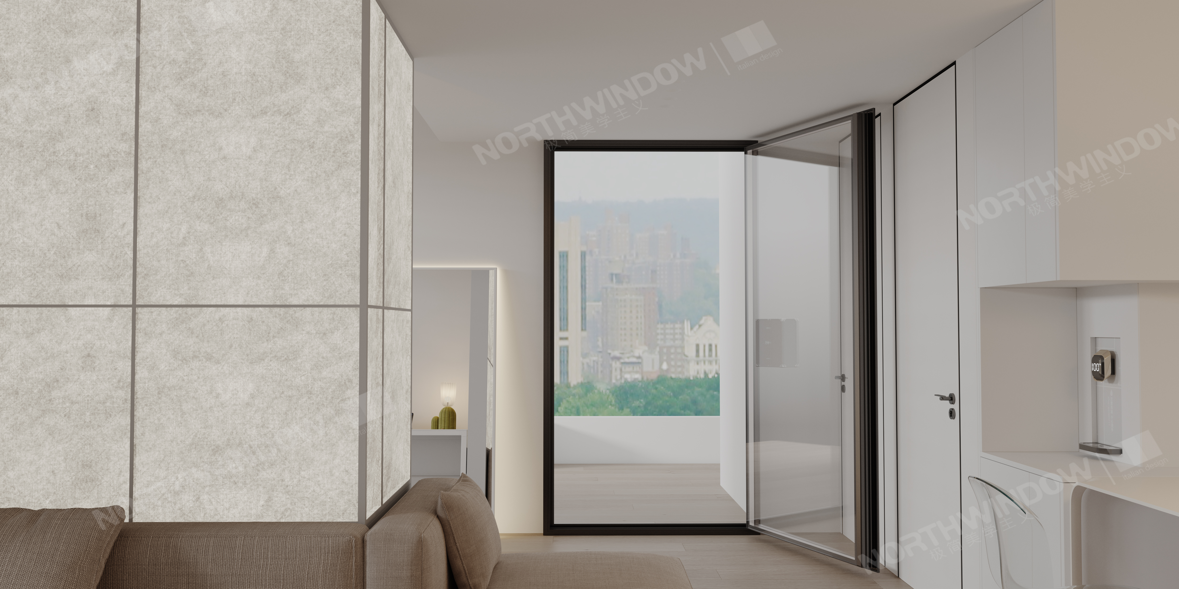 NorthWindow Slimline Aluminum Window