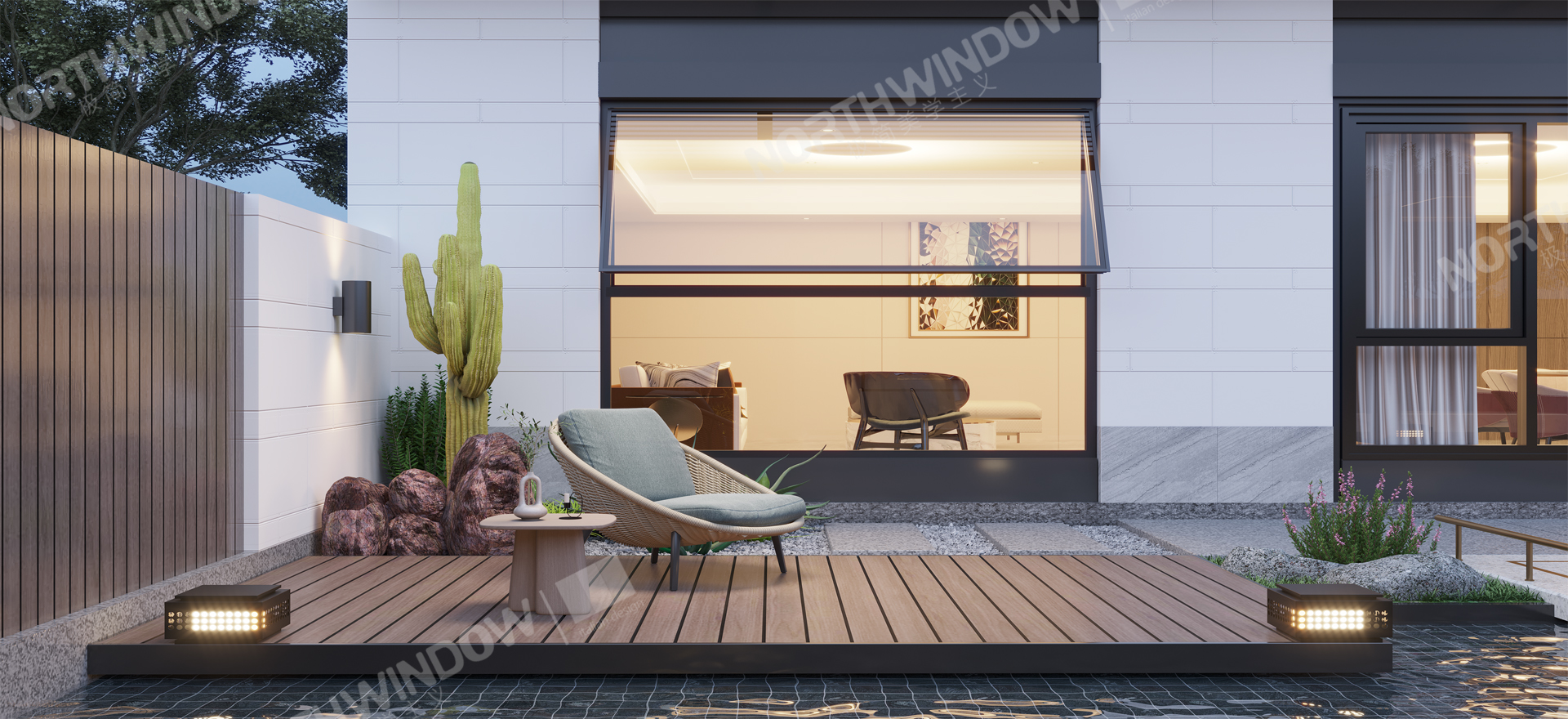 NorthWindow 106S Top Hung Window 